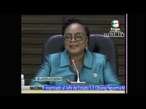 PARLAMENTO de Guinea Ecuatorial - Sesión del día 27 de junio del 2020 (ofrecido por naWETIN)