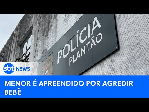 Adolescente é apreendido por agredir enteado de 2 anos em São Paulo | #SBTNewsnaTV (02/07/24)