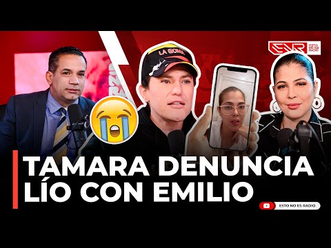 TAMARA MARTÍNEZ LLORA Y DENUNCIA LÍO CON EMILIO LÓPEZ. ALI DAVID ACLARA TODO (ESTO NO ES BOCHINCHE)