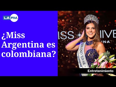 Miss Argentina en polémica por ser colombiana