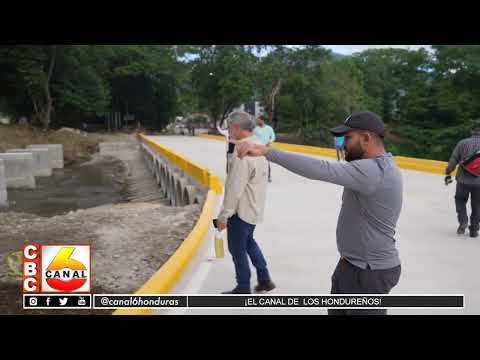 Municipalidad de San Pedro Sula realiza mantenimiento del vado Juan Lindo previo a inauguración