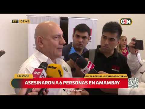 Conferencia de prensa en la Municialidad de Asunción: Varios puntos a nivel país