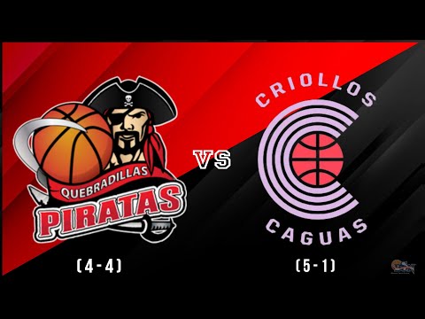 BSN | Piratas de Quebradillas (4-4) vs Criollos de Caguas (5-1) #SomosLaPresion ?