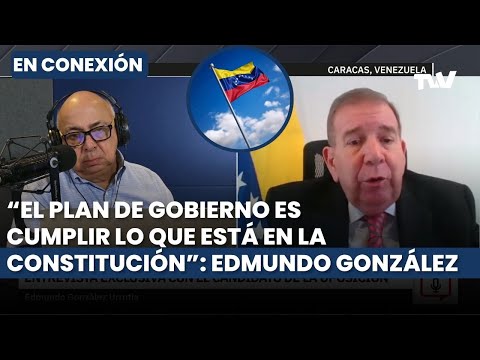 EXCLUSIVO Entrevista con Edmundo González Urrutia. Parte II | En Conexión TV César Miguel Rondón