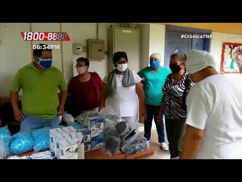 Médicos reciben donación para la lucha contra el coronavirus en Granada– Nicaragua