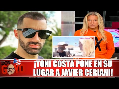 ? ¡Toni Costa deja en ridiculo al chismologo Javier Ceriani! ??