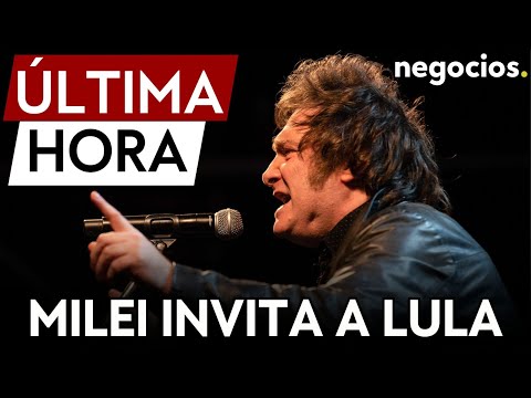 ÚLTIMA HORA | Milei invita a Lula y aboga por la construcción de lazos entre Argentina y Brasil