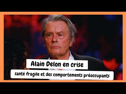 Inquie?tudes pour Alain Delon : Sa sante? en baisse, des comportements violents rapporte?s