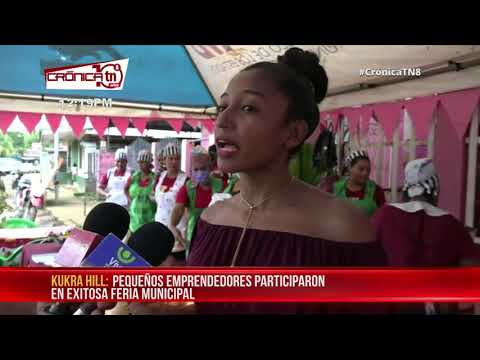 Feria de emprendedores se realizó en Kukra Hill - Nicaragua
