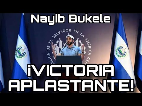 Nayib Bukele GANA LAS ELECCIONES para la PRESIDENCIA del SALVADOR con una VICTORIA APLASTANTE!