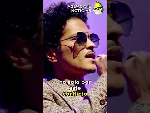 Bruno Mars  PELIGRA en ISRAEL #noticia #brunomars #viral #israel #palestina #gaza #parati