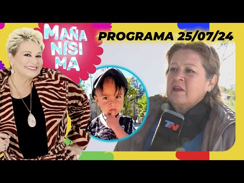 MAÑANÍSIMA - PROGRAMA 25/07/24 - CASO LOAN: LA ENFERMERA QUE QUEMÓ LOS CELULARES, EN LA MIRA