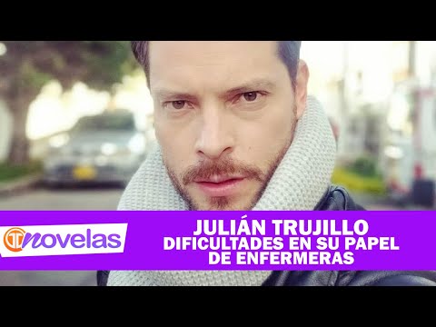 NOVELAS TM | EL ACTOR JULIÁN TRUJILLO TUVO ALGUNAS DIFICULTADES INTERPRETANDO A ÁLVARO EN ENFERMERAS