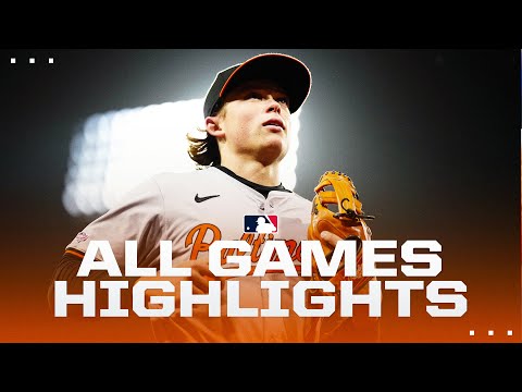 Highlights for ALL games on 4/10! (Jackson Holliday debut for Orioles and more!)