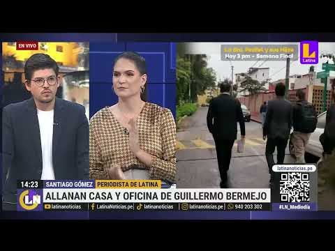Allanan casa y oficina del congresista Guillermo Bermejo tras presuntos actos de corrupción