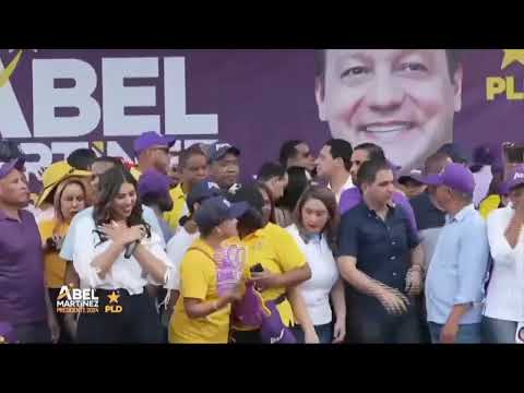 PLD realiza marcha de la esperanza encabezada por Abel Martínez