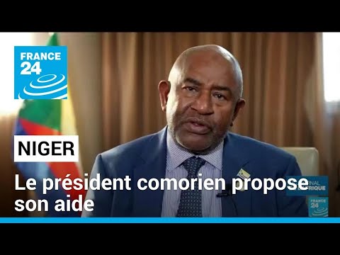 Niger : le président comorien, Azali Assoumani, propose son aide aux parties • FRANCE 24