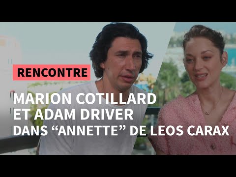 Marion Cotillard et Adam Driver à Cannes : l’interview croisée | AFP