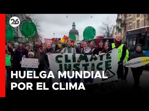 SUECIA | Greta Thunberg se une a la huelga mundial por el clima
