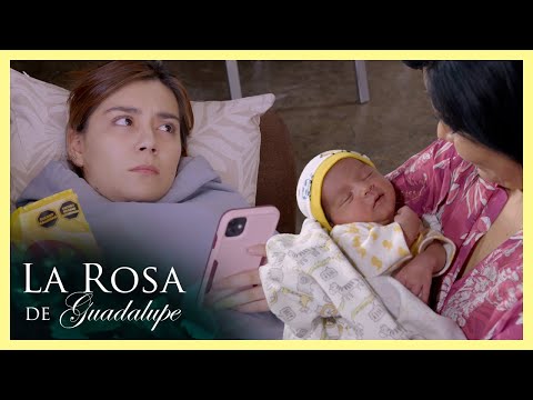 Manuela es una mamá primeriza que prefiere su celular | La Rosa de Guadalupe 2/4 | La mala