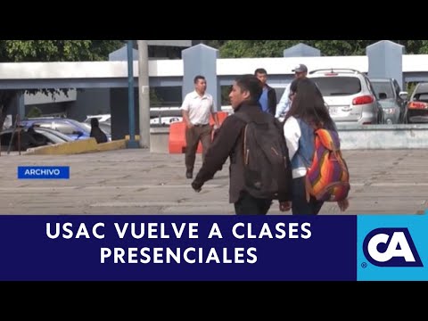 Universidad de San Carlos de Guatemala vuelve a clases presenciales
