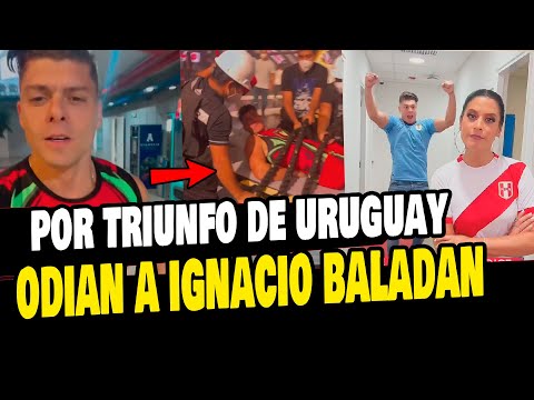 IGNACIO BALADÁN CELEBRÓ TRIUNFO DE URUGUAY Y ASÍ REACCIONARON LOS GUERREROS