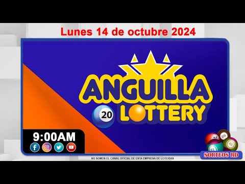 Anguilla Lottery en VIVO  | Lunes 14 de octubre 2024 - 9:00 AM #loteriasdominicanas