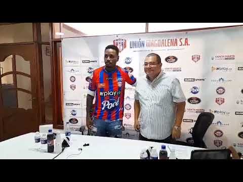 “Soy un ganador, vengo a ganar”: Gustavo Torres presentado oficialmente con Unión Magdalena