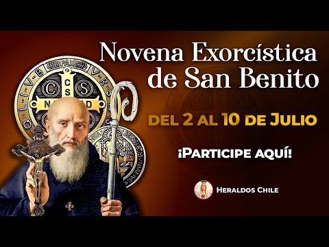 Novena Exorcísitica a San Benito - ¡Participe aquí! #oracionpoderosa #sanbenito