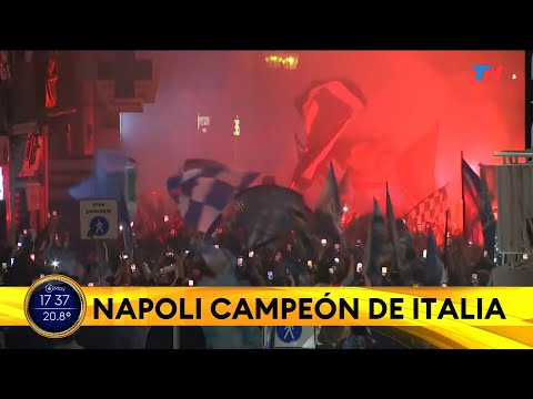 NÁPOLI, el icónico club donde brilló Maradona, se consagró campeón del fútbol italiano tras 33 años