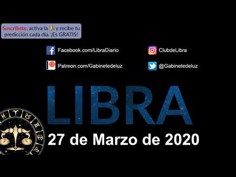 Horóscopo Diario - Libra - 27 de Marzo de 2020