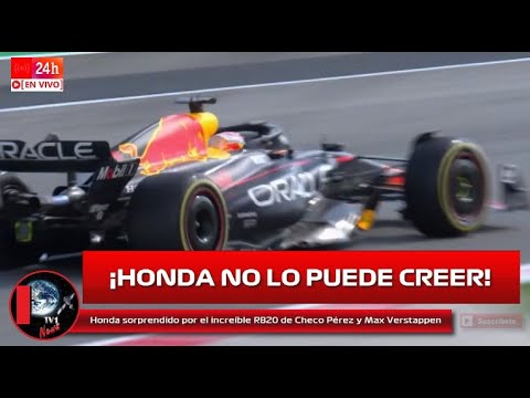 Honda sorprendido por el increíble RB20 de Checo Pérez y Max Verstappen F1 2024