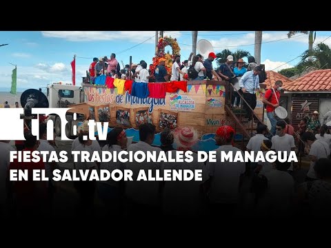 Puerto Salvador Allende celebra fiestas tradicionales de Managua - Nicaragua