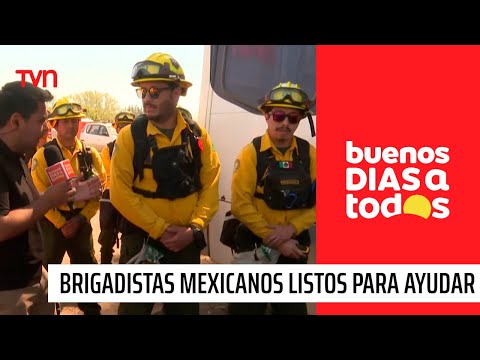 Brigadistas mexicanos ya están listos para ayudar en los incendios forestales | Buenos días a todos