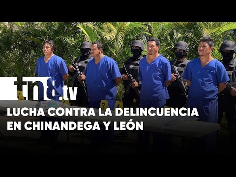 Incautación de cocaína en Chinandega y presentan a presos en León - Nicaragua