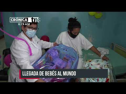 ¡Llegada de bebés!: Hospital Alemán registra primeros nacimientos este 1 de enero - Nicaragua