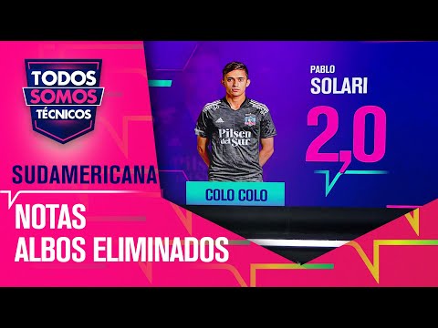 PERDIÓ TODOS LOS DUELOS Las NOTAS de Tobi Vega al Inter vs. Colo Colo - Todos Somos Técnicos