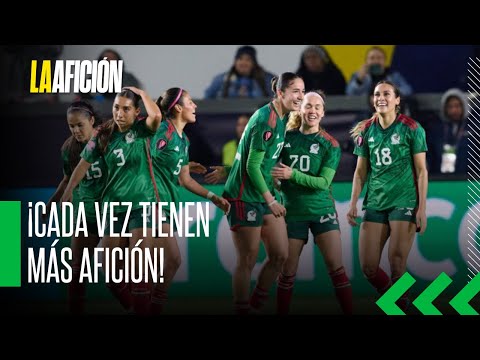 La Selección Mexicana Femenil está levantando por su BUEN JUEGO