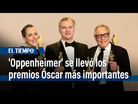 'Oppenheimer' se llevó los premios Óscar más importantes | El Tiempo