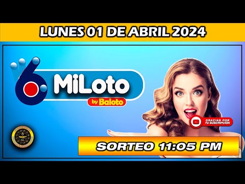 Resultado de MI LOTO Del LUNES 01 de Abril 2024 #miLoto #chance