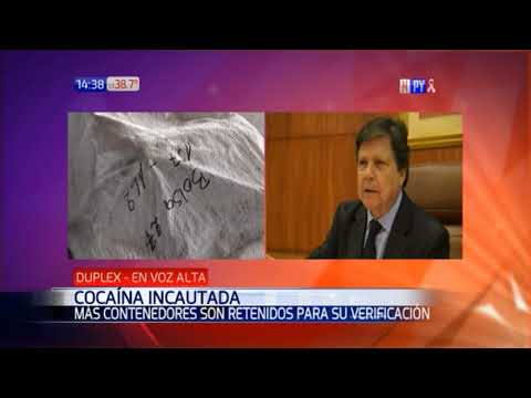 El ministro Euclides Acevedo habla sobre la mega incautación de droga en Villeta