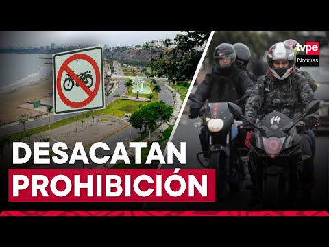 Motociclistas continúan circulando por la Costa Verde pese a prohibición