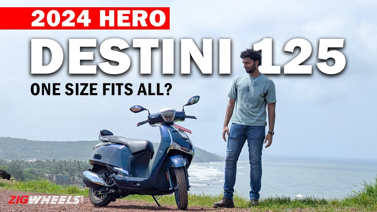 2024 Hero Destini 125 First Ride Review | Is it the perfect all-rounder? | ZigWheels