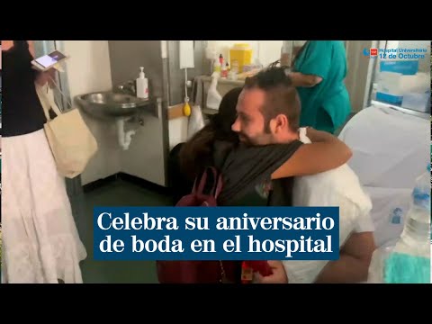 Un paciente de 35 años celebra su aniversario de boda en cuidados intensivos cardiológicos