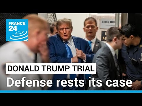 Trump trial prosecution rests case after heated day, closing arguments likely next week • FRANCE 24