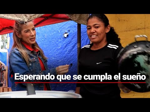 ¡Un grito de ayuda desde las calles de CDMX!  Así es vivir en un campamento migrante