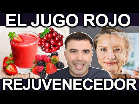 JUGO ROJO ANTIOXIDANTE PARA REJUVENECER 10 Años - Para Qué Sirven Los Frutos Rojos