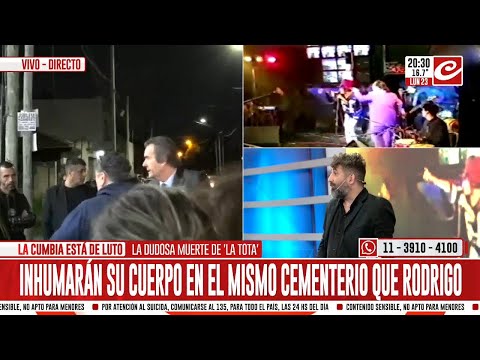 Ricardo García tras conocer la muerte de la Tota Santillán: Adriana se descompuso cuando se enteró