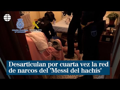 Desarticulan por cuarta vez la red de narcos del 'Messi del hachís'