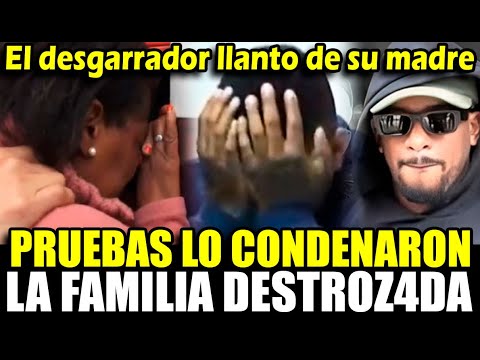 El desgarrador llanto de la madre de Cri Cri mientras era trasladado a Piedras Gordas.